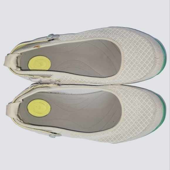 Teva Women's Niyama Mary Jane Gray/Cream Outdoors Snap Strap Flats Sz 6 - Picture 2 of 9